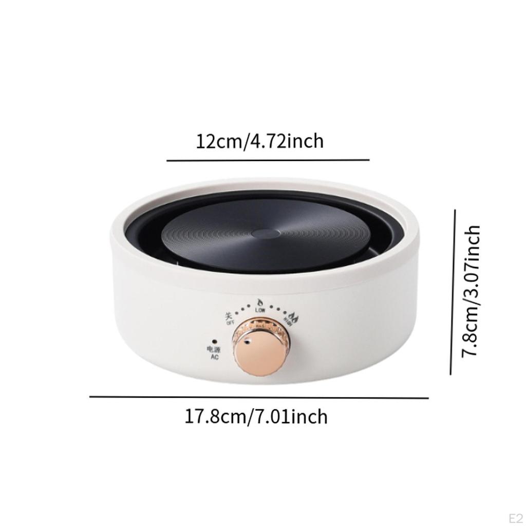 Compact Electric Stove Plate UK Plug for Coffee And Tea Heating in Car Camping