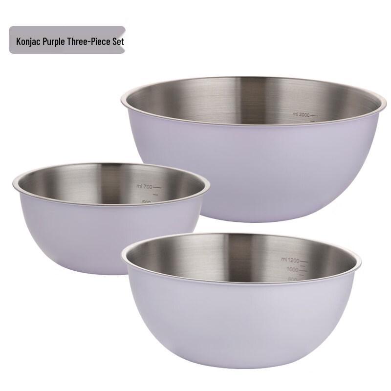 ZISIZ Stainless Steel Mixing Bowl