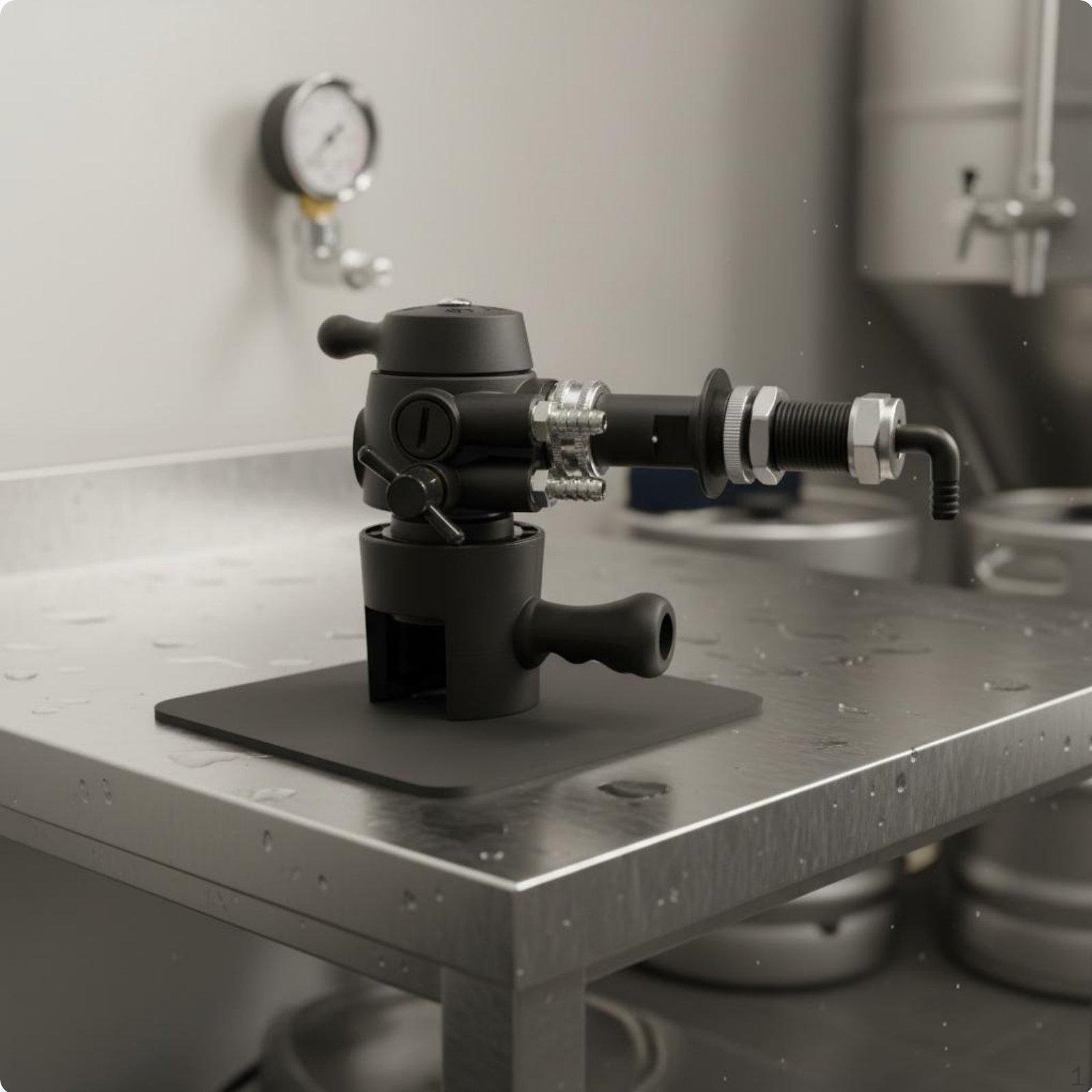 Counter Pressure Bottle Filler Control Stainless