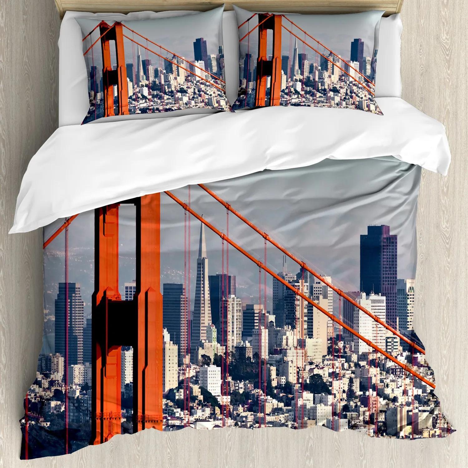 

Comforter United States Newspaper New York With Texts Lipstick Vintage Bedding Set Double Queen King Polyester Qulit Comforter (quilt)-EU Single(135*200cm)3pcs
