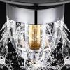 Pop-up Design Bathroom Sink Plug, Bathroom Sink Drain Pipe, Brushed Nickel Surface, Suitable for Various Drain Holes, Anti-clogg
