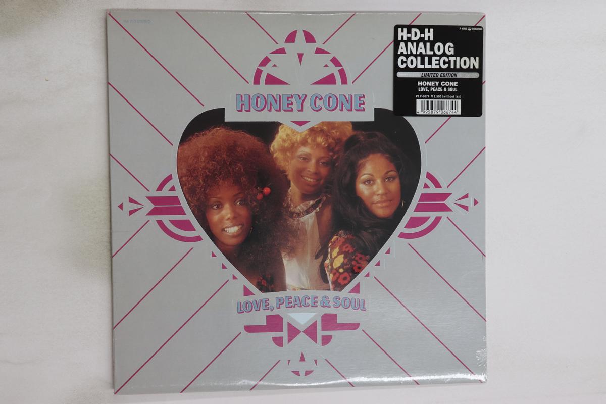 

LP Record HONEY CONE - Love, Peace & Soul PLP6674 P-VINE 1996 Japan Soul/Funk Used