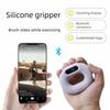 Silicone Grip Strength Device Exercises Finger Strength Grip Ring Connection Bluetooth Flashing Short Video Counting Training