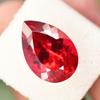 NATURAL Red Ruby CERTIFIED 14 Ct Pear Cut Loose Gemstone For Jewelry Making