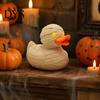Artistic Desk Ornament Mummy Duck Ornament, Soldier Figurine, Durable PLA Quirky Desktop Accessory Animal Sculpture, for Bookshelf Display