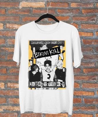 Bikini Kill Band Geschenk Für Fan Unisex T-Shirt Größe S-3XL