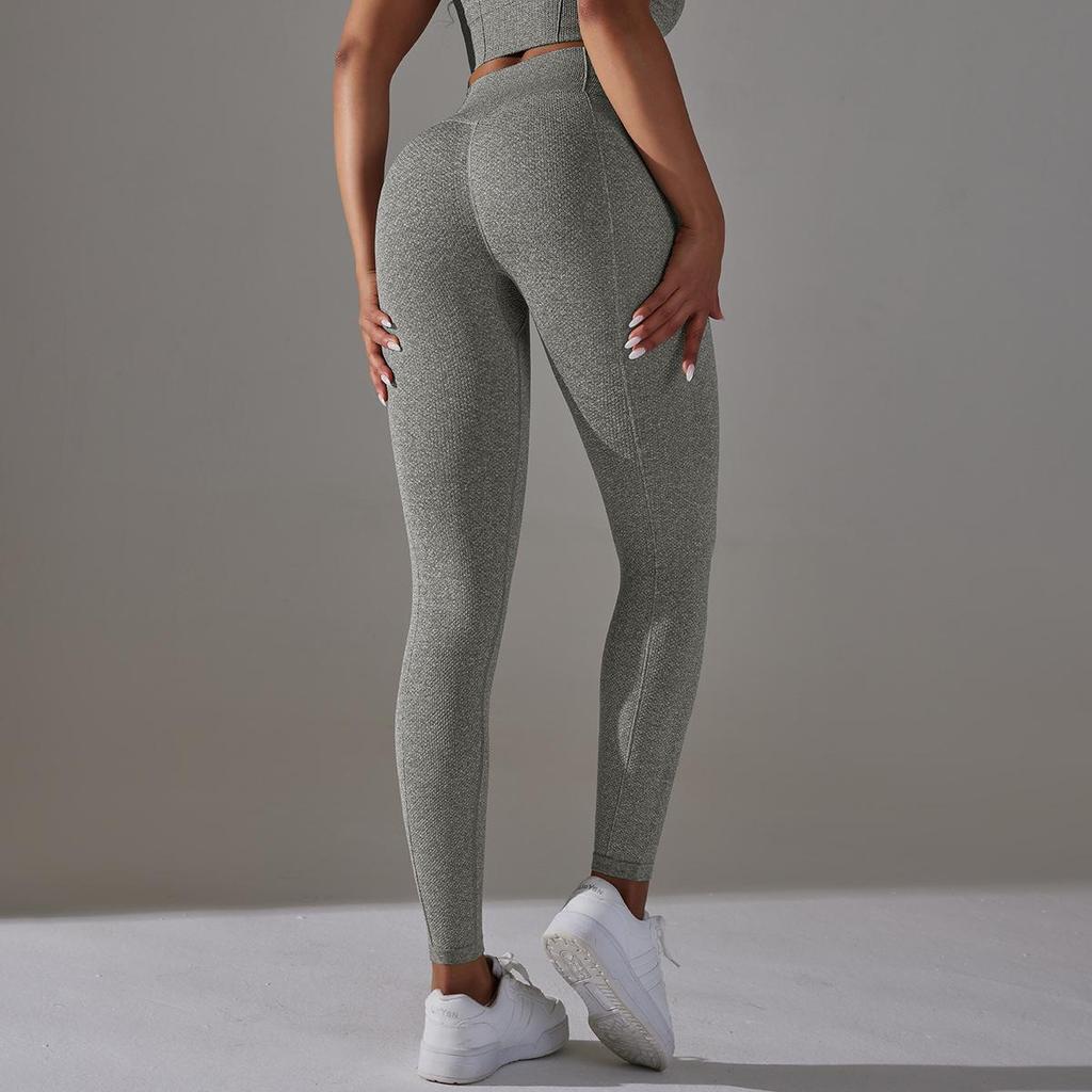 High-Waisted Tummy-Control Yoga Pants for Women's Outdoor Running & Fitness