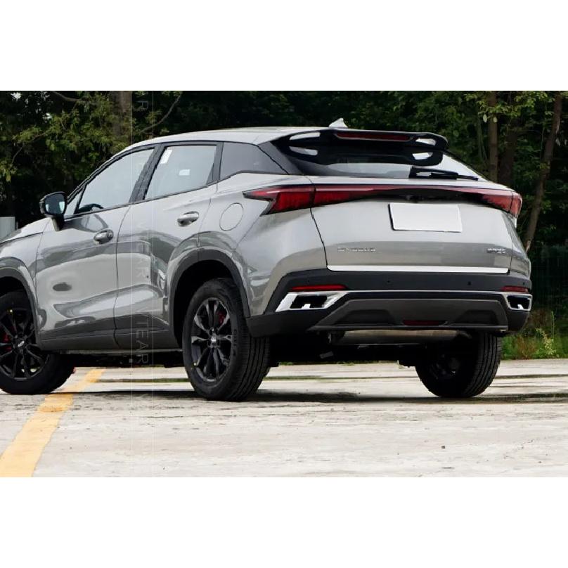 Vtear Car Rear Door Trim Cover Exterior Tailgate Bottom Stainless Steel Decorative Strip Accessories Parts For Omoda C5 2023
