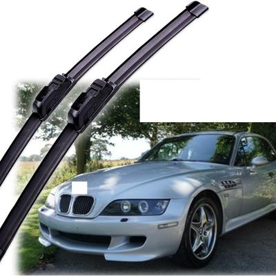 Adatto per BMW Z4 E85 2002-2009 Gancio UJ 21" + 20" Set da 2 Pezzi Tergicristalli Pioggia