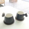 Highland Maple Mug (Small) Black Hammer Pattern 1P (cup, Saucer)