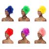 Party Headpiece Turban Cap Large Flower Beanie Cap Elegant Head Wraps  Ladies