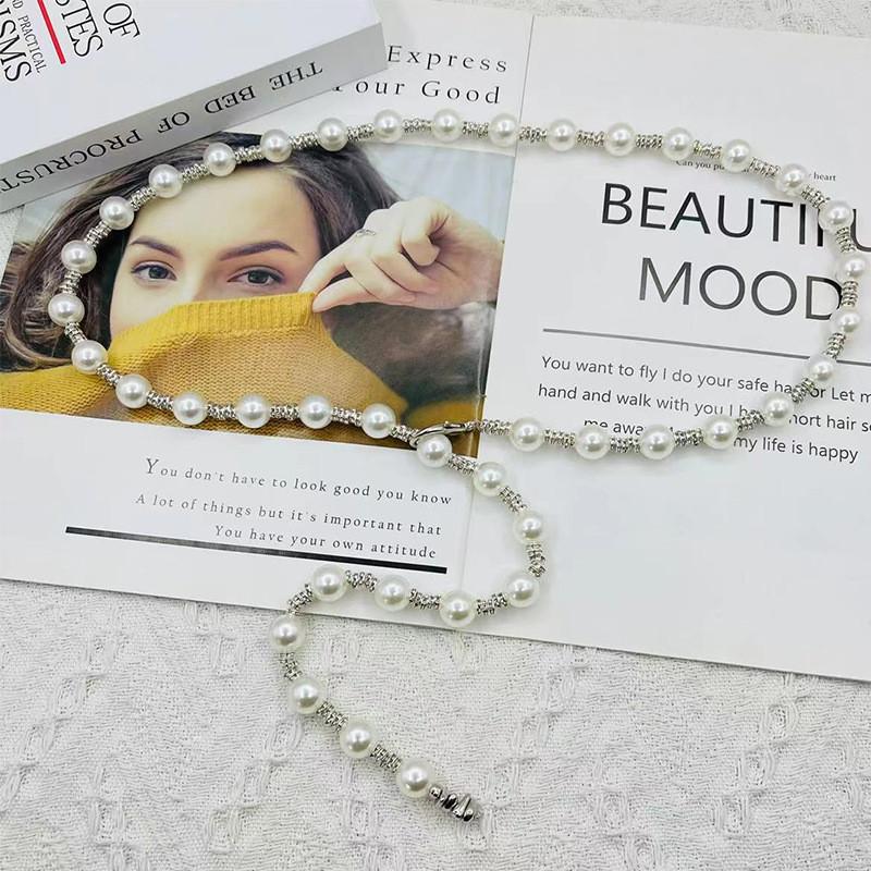 Water Diamond Pearl Waist Chain Jewelry For Women Summer Dress Accessories Gift For Girls