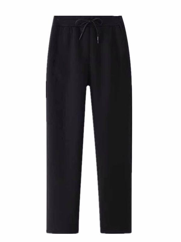 1pcs Warm Winter Women Pants Thicken Loose Casual Fleece Leggings for Women Solid Pink Black Trousers Female Plus Size Thermal Pants