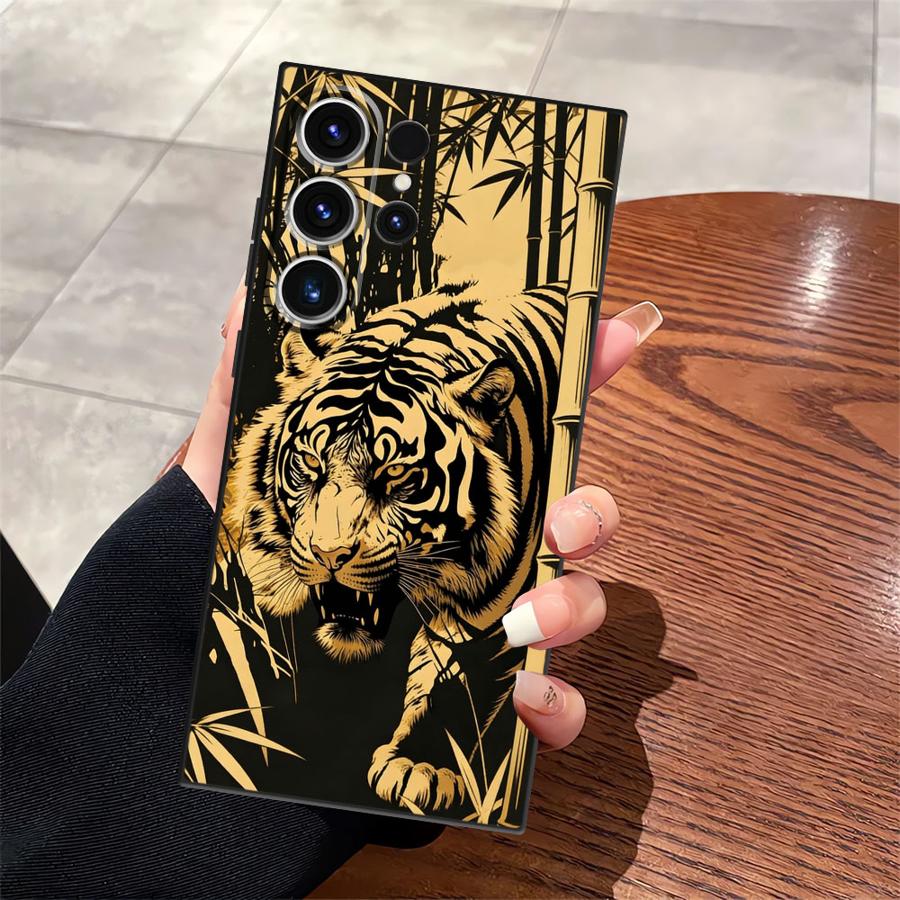 Cool Tiger Leopard Funda Phone Cover Case for Samsung Galaxy S26 S10 S9 Note 20 Ultra 8 9 10 S23 S20 S24 Plus S21 FE S25 Ultra
