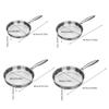Flat Bottom Frying Wok Nonstick Fried Steak Pot Kitchen Cookware Stainless Steel Frying Pan  Home