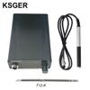 KSGER T12 Soldering Station OLED Adjustable Temp STM32 V2.1S with Electric Soldering Iron Tip Heating Core