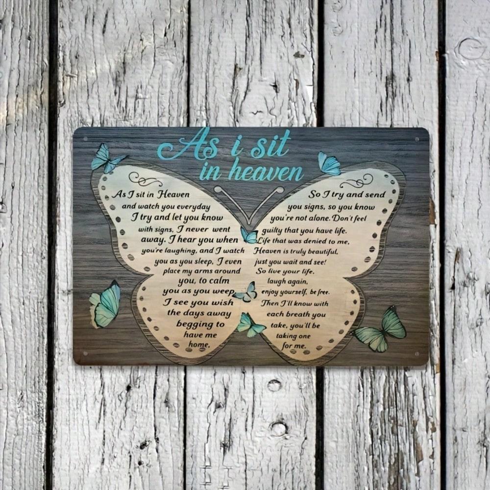 Retro Metal Paintings, Furniture, Living Room Decoration 20x30cm