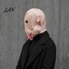 Soft Latex Animal Head Mask Halloween Mask, Realistic Turkey Shape, Breathable Full Unique Thanksgiving Day Costume Cover, for Party Dress Up Cosplay
