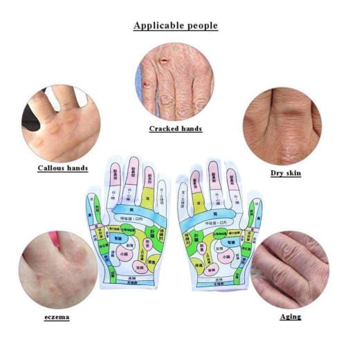 Acupressure Gloves for Palm Massage, Acupressure Stick Tool for Self-Relief, Fatigue Relief, Breathable, Soft, Stress Relief, Unisex, Gift for Men and