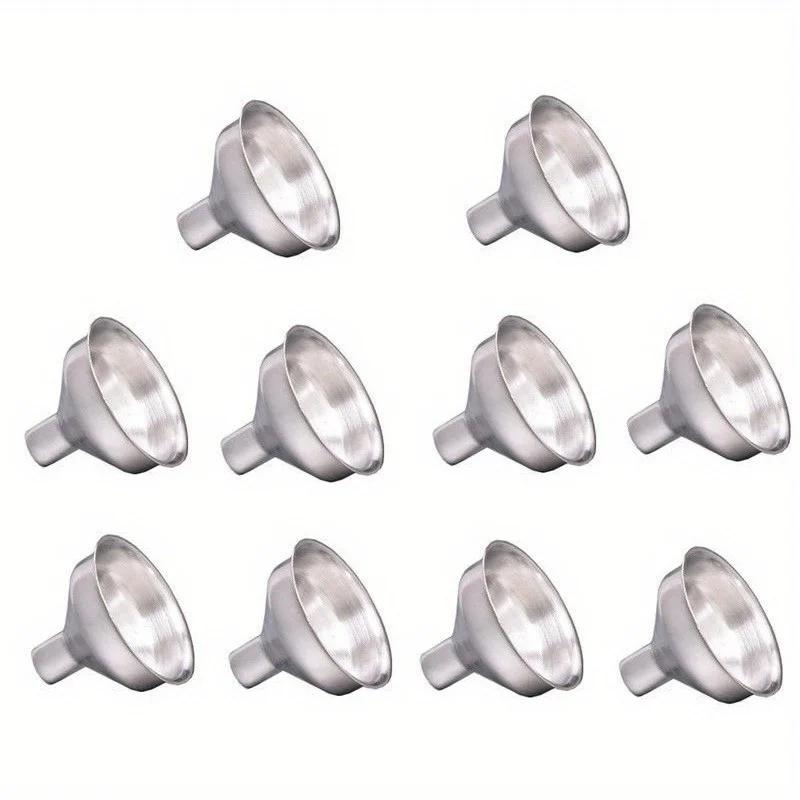 Nou 1 buc Mini Pâlnie Argintie din Oțel Inoxidabil Set Conserve & Sticlă Mică