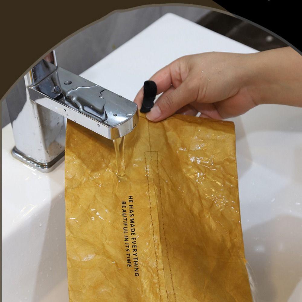 Multifunktionale Faltbare Tragbare Taschentuchbox Staubdicht Wasserdicht Serviettenpapiertasche Toilettenpapierbox Büro