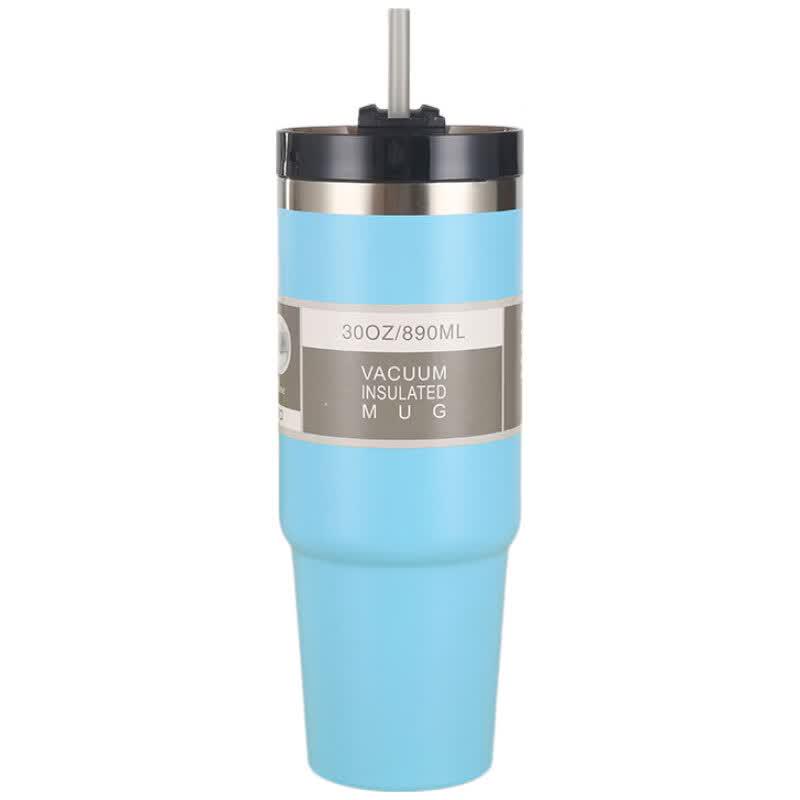 Kaburton 304 Stainless Steel Large Capacity Insulated Tumbler with Straw