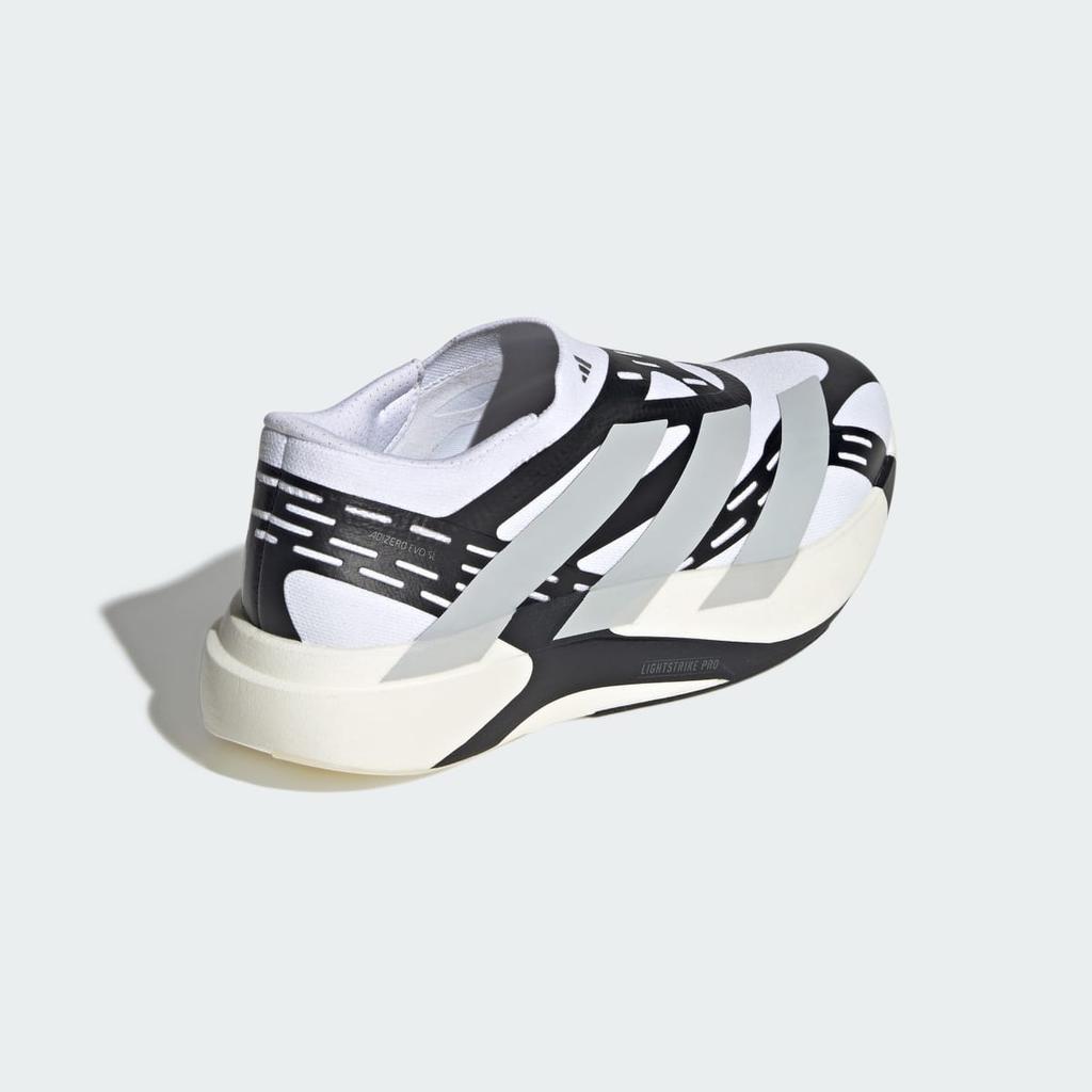 adidas Adizero EVO SL Laceless LIGHTSTRIKEPRO Running KI2647 Men's Performance Sports Shoes Cloud White / Grey Two / Core Black