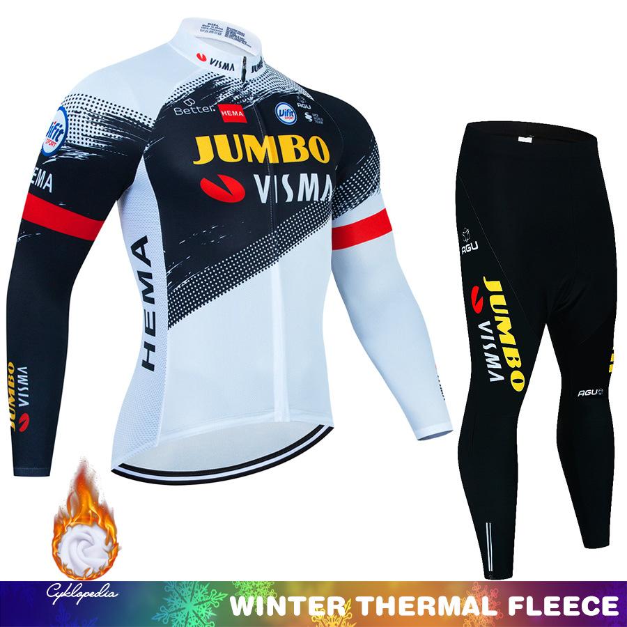Men's and Women's Fleece Cycling Clothes Strap Set Road Mountain Bike Bicycle Thermal Cycling Shirt 2026 Winter Fleece Thermal Cycling Clothes Set