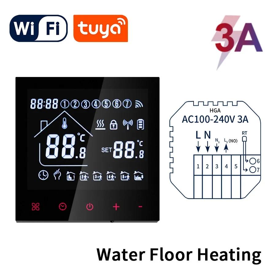 Tuya WiFi Heizthermostat Elektrische Fußbodenheizung Wasser-/Gaskessel Temperatur RC Für Alice Alexa Google Home Smart Life Yandex