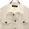 1piu1uguale3 RELAX White Denim Trucker Jacket S White Men's Used