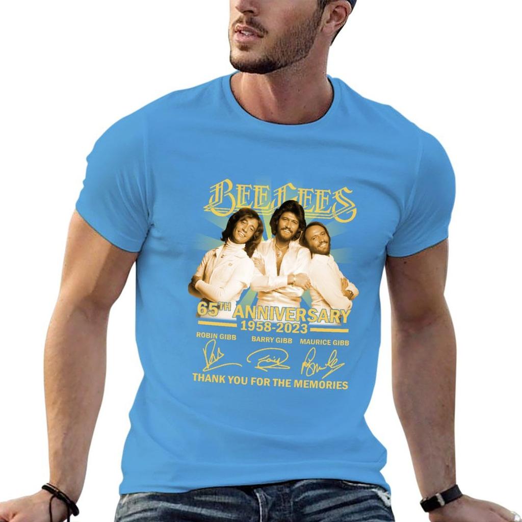 Maglietta Ufficiale Bee Gees 65° Anniversario 19582023 Firme Grazie Per I Ricordi Abbigliamento Kawaii Outfit Per Unisex