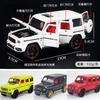 1:22 Mercedes Benz AMG G63 Off-road Car Simulation Diecast Metal Alloy Model Car Sound Light Pull Back Collection Kids Toy Gifts