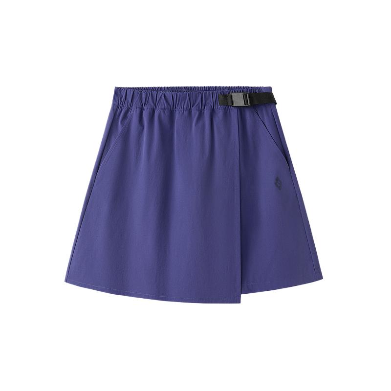 Skechers Windproof Water-Repellent Solid Color Breathable Casual Shorts Women shorts L226W112-04QJ S