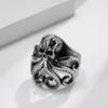 Retro and Old Titanium Steel Octopus Ring Niche Personality Men's Wrench Accessories Party Punk Holiday Gift Jewelry