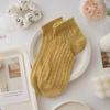 5 paia Calzini Estivi da donna sottili Calzini sportivi in rete deodoranti traspiranti calzini bassi Assorbenti Calzini alla moda ispirati al femminile Set