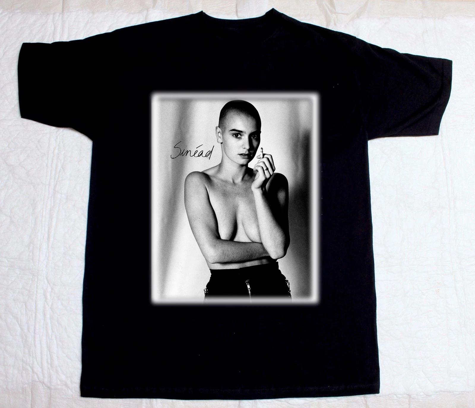Signature Retro Smoking Sinead O connor T-shirt Full Size SA062 FREE SHIPPING XXL