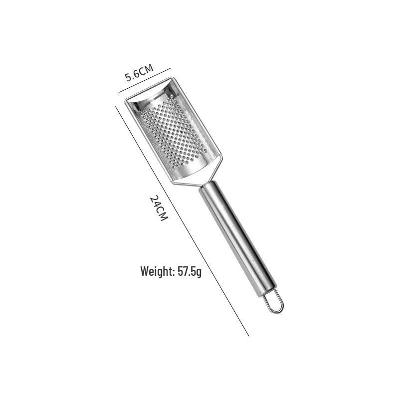 Bow-Shaped Multifunctional Stainless Steel Grater for Cheese, Vegetables, Radishes, and Ginger.
