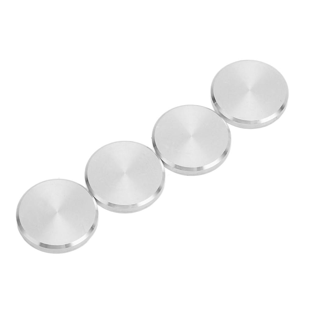 4Pcs Metal Opener Knob Cover Aluminum Alloy Front Knob Cover for REVOX A77 A76 A78 A50 MK I MK II
