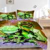 3pcs Green Lantern Corps Cover Set, Bedding Set, Soft Comfortable Duvet Cover, For Bedroom, Guest Room (1*Duvet Cover + 2*Pillowcases, Witho