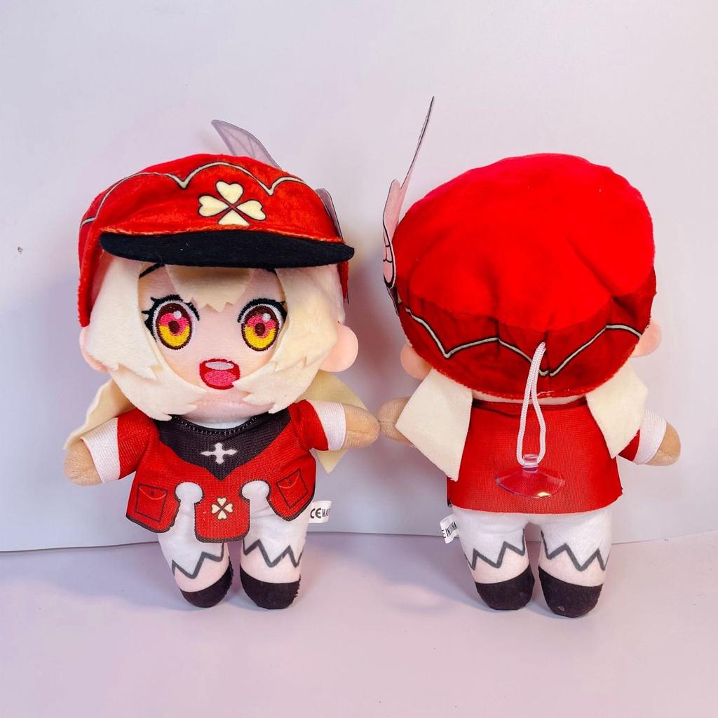 Adorable Genshin Impact Ganyu Klee Zhongli Hutao Plush Doll Stuffed Toy Children Gift