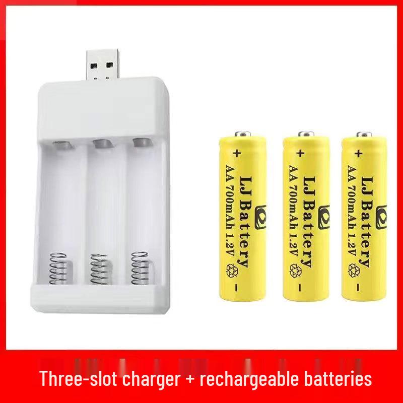 Rechargeable Battery Set: High-Capacity Ni-Cd & Ni-MH No. 5 & No. 7 with Spot Delivery