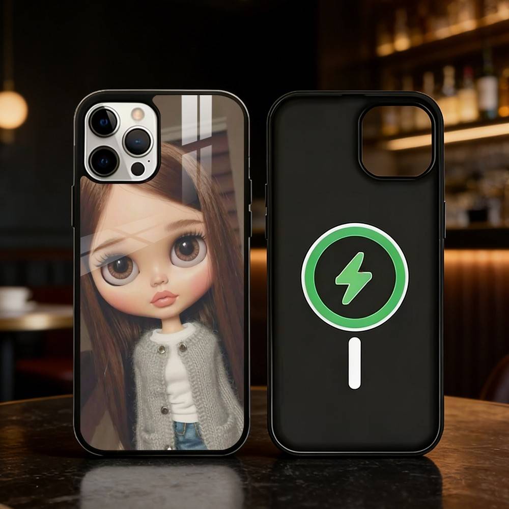 

Fashion doll B-blythe Phone Case For iPhone 17,16,15,14,13,12,Plus,Pro,Max For Magnetic Wireless Charge iPhone14