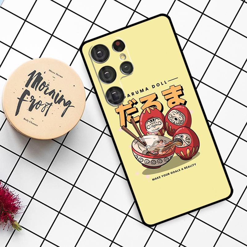 Eating Ramen Noodle Lovers Case For Samsung Galaxy S21 S22 S23 S24 S25 Ultra S9 S10 S25 Plus S25 FE S20 FE Phone Cover
