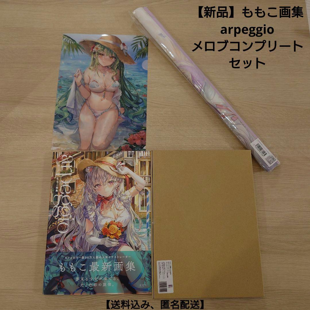

[USED] Momoko Art Book arpeggio “Melon Books Limited Edition Complete Set”