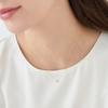 Official 10K Yellow Gold Single Stone Birthday Gift for Includes Jewelry 112546123008 4℃ Necklace, Women, Case,