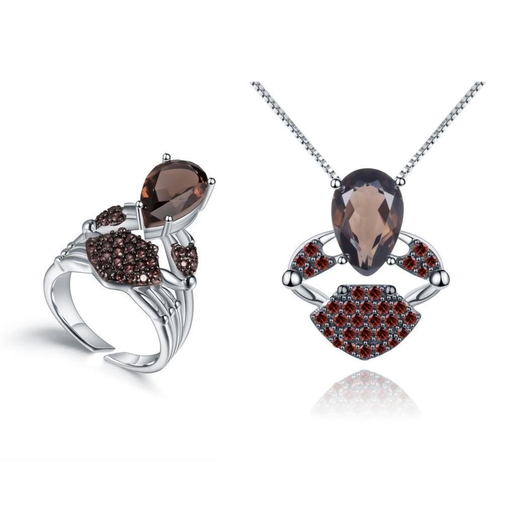 Oryginalny pierścionek z czerwonym agatem, regulowany w kształcie kraba, niszowy, srebrny pierścionek z naturalnym kamieniem szlachetnym próby 925