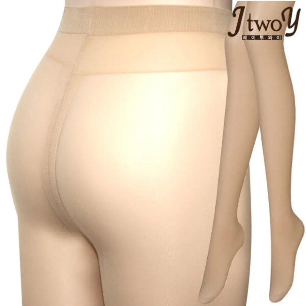 [J.Cotton] T-shaped nude pantyhose 1 pair student stockings Nude Pantyhose 1 Sheet Beige