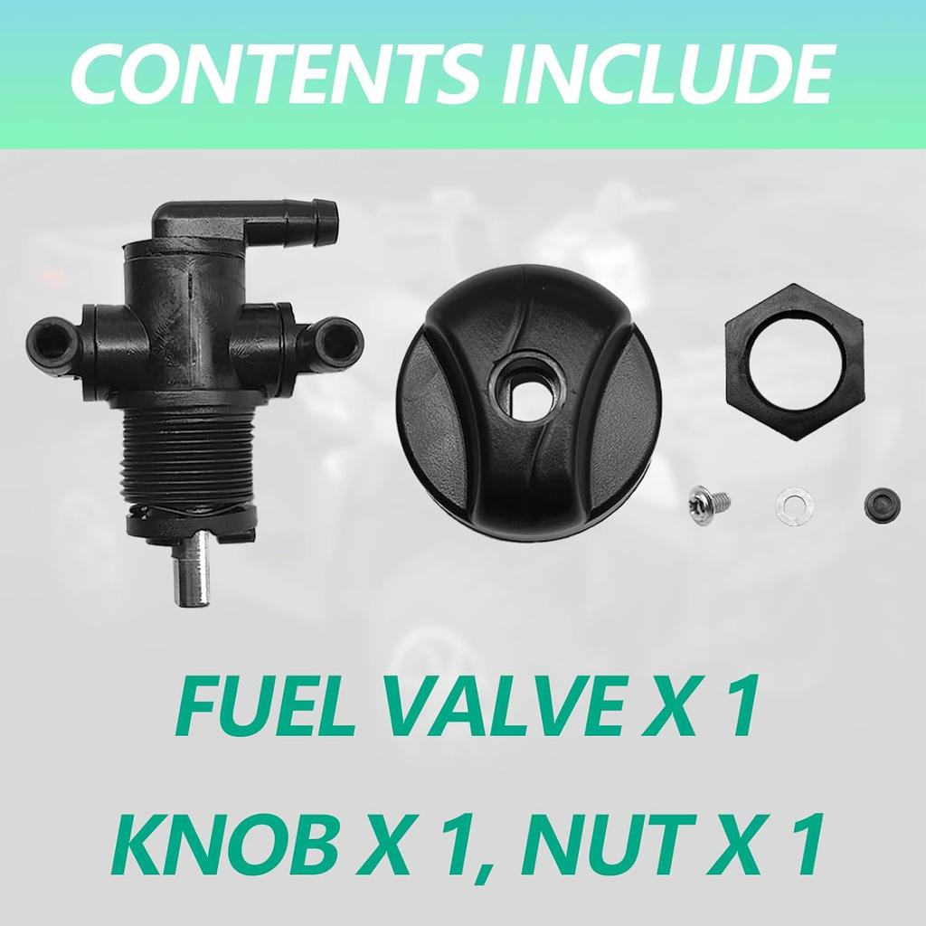 Fuel Tank Valve Petcock 3 Way Fuel Shut-off Valve Switch Replacement 5432559 For Polaris Twin Magnum Trail Boss 325 330 500 7052161 Sportsman 335 400