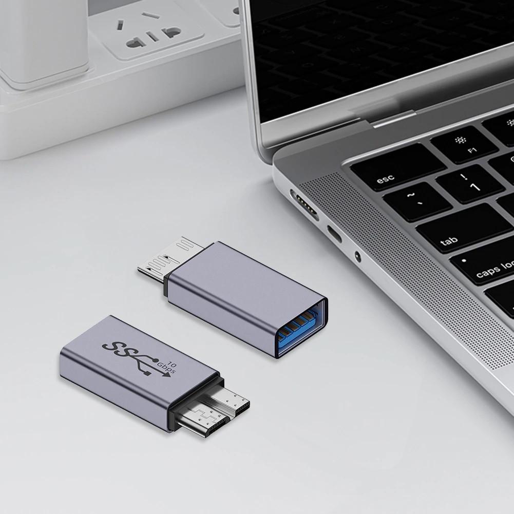 Adapter Adapter SUNROZ Micro USB 3.1 Type B Male To USB Female (metal) (A48632)
