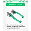 Motorrad Kupplungsbremshebel für KX250 2021-2026, KX450 2019-2026, KX250X/KX450X 2022-2026, KX250XC 2022 Dirt Bike, Grün